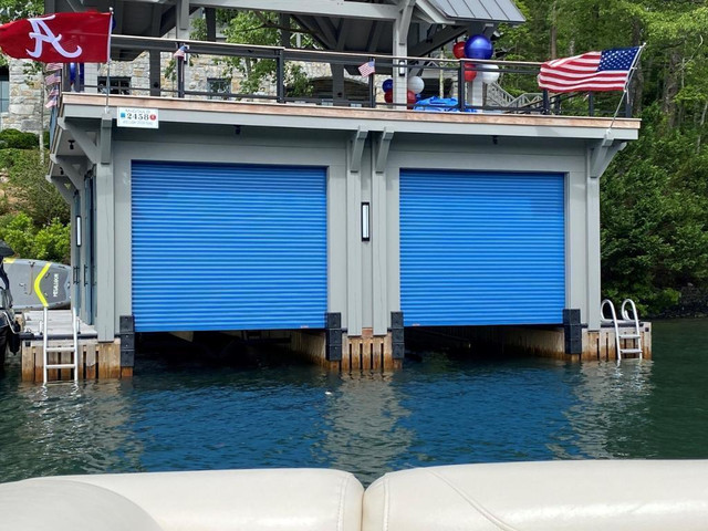 Boat House, Lake House, Roll-Up Doors. New in Canada Black Roll-Up Doors 10’ x 10’ in Garage Doors & Openers in Hamilton - Image 4