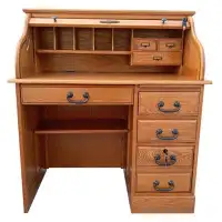Wildon Home® Antaneisha 40.5'' W Rectangle Secretary Desk with Hutch