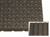 NEW! 4' x 6' x 3/4 Revulcanized Rubber Matting - Great for a variety of commercial and industrial applications