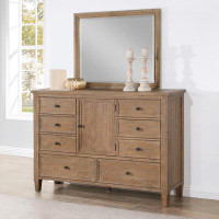 Wildon Home® 8 - Drawer Dresser with Mirror