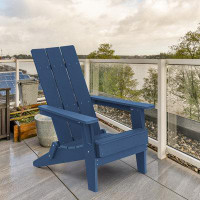 Latitude Run® Plastic/Resin Folding Adirondack Chair