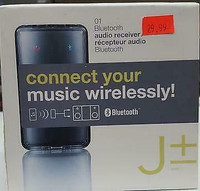 BLUETOOTH AUDIO RECEIVER - CONNECT YOUR MUSIC WIRELESSLY - BRAND NEW $29.99