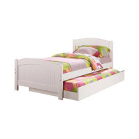 Winston Porter Stylish Twin Bed With Trundle