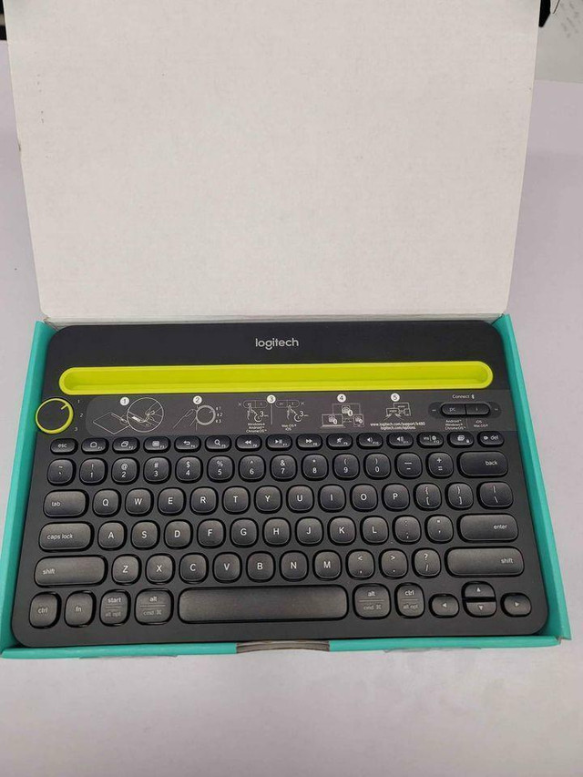 LOGITECH K480 MULTI DEVICE BLUETOOTH KEYBOARD OPEN BOX LIKE NEW in Laptop Accessories in City of Toronto - Image 3