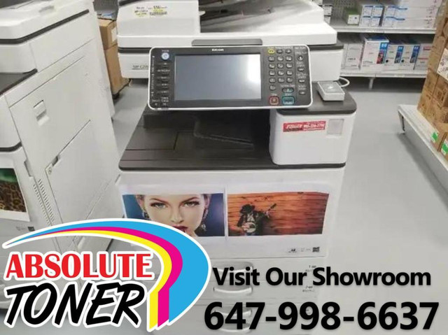 $65/month ALL INCLUSIVE SERVICE PROGRAM Ricoh MP C3503 3503 Laser Printer 12x18 PRINTER COPIER SCANNER SHAI 647-998-6637 in Other Business & Industrial in Ontario - Image 3