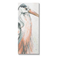 Stupell Industries Stupell Industries Modern Heron Portrait Canvas Wall Art Design By Patricia Pinto