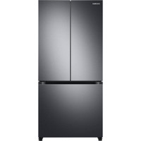 Samsung 18 cu. ft. Counter-Depth French 3-Door Refrigerator with Twin Cooling Plus® RF18A5101SGSP - Main > Samsung 18 cu