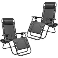 Arlmont & Co. 2 Piece Reclining Zero Gravity Chair