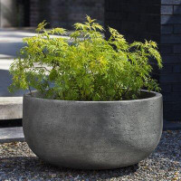17 Stories Tribeca Cast Stone Pot Planter