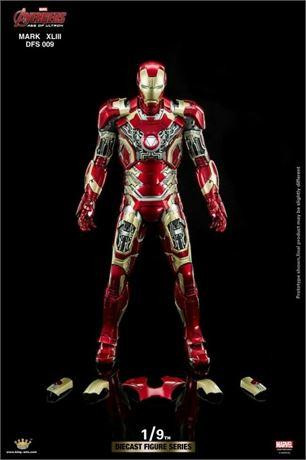 King Arts 1/9 Diecast Figure Series DFS009 Avengers Age of Ultron IronMan Mark43 in Irons & Garment Steamers in Ontario