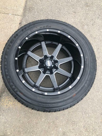 FOUR NEW 20 INCH RUFFINO JOLT WHEELS + 305 / 50 R20 COOPER DISCOVERER AT // 5X139.7 / 6X139.7