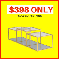 Gold Coffee Table at Unbelievable Price !!