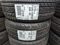 P195/55R15  195/55/15  YOKOHAMA AVID ENVIGOR (all season summer tires ) TAG # 12320