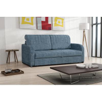 Skyler Design 74'' Square Arm Sofa Bed