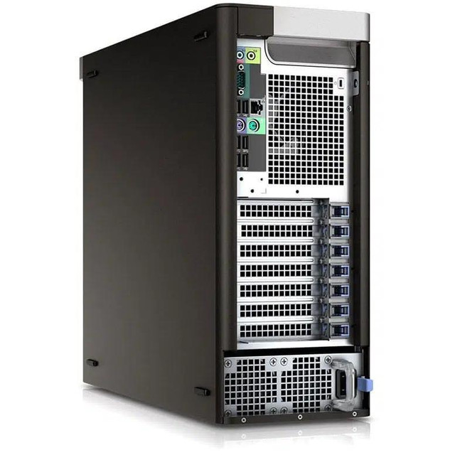 DELL PRECISION TOWER 5810, XEON E5-2660 V3 10 CORE, 128 GB RAM, 1 TB SSD, NVS 510 GRAPHICS CARD. in Servers - Image 2
