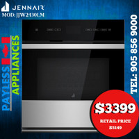 Jenn-Air Noir JJW2430LM 30 Single Wall Oven Stainless Steel Color