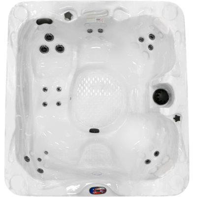 American Spas Dual Voltage 6-Person 18-Jet 110v-240v Plug and Play Acrylic Lounger Standard Hot Tub with Ozonator in Hot Tubs & Pools