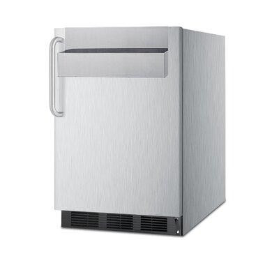 Summit Appliance 24" Wide Outdoor All-Refrigerator, With Speed Rail in Refrigerators