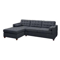Wade Logan Candys 132" Wide Right Hand Facing Sofa & Chaise