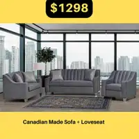 Candian made Living Room Furniture Sale !!! Huge Furniture Sale !!