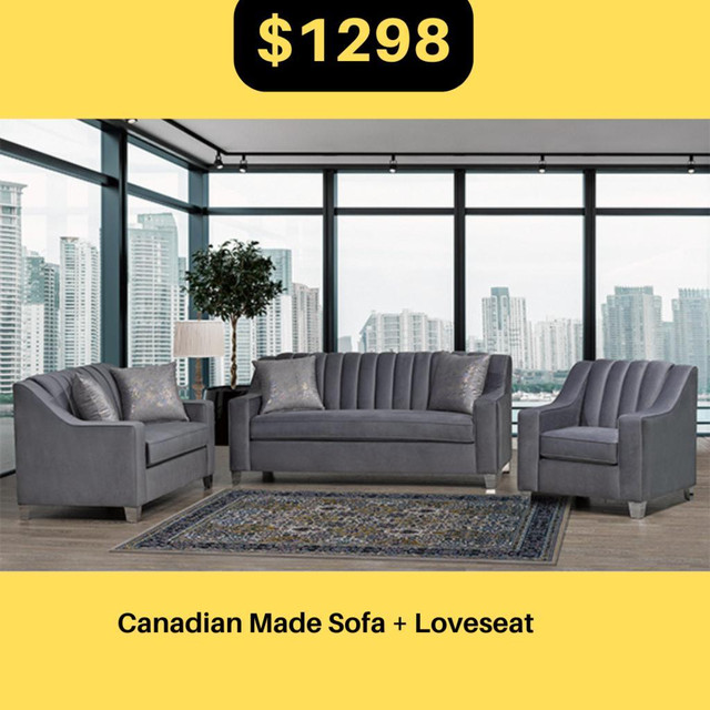 Candian made Living Room Furniture Sale !!! Huge Furniture Sale !! in Couches & Futons in Markham / York Region