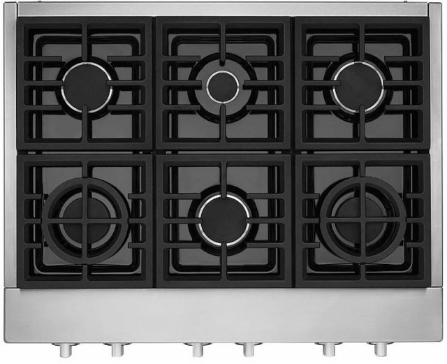 KitchenAid KCGC506JSS 36 Gas Range top With 6 Burners Stainless Steel color in Stoves, Ovens & Ranges in Markham / York Region - Image 3