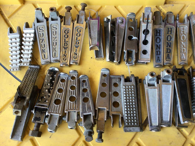 Vintage Custom Cherry Cast Alloy Footpegs in Motorcycle Parts & Accessories - Image 3