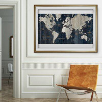 Williston Forge Old World Map - Picture Frame Print