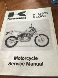 1993-1996 Kawasaki KLX650 Service Manual