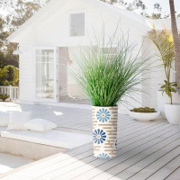 SIGNLEADER Onion Grass Silk Tree - Artificial Plants in Modern Outdoor Floor Decoration