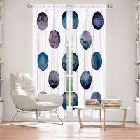 East Urban Home Lined Window Curtains 2-Panel Set For Window Size From Wildon Home® By Kathy Stanion - Circle Joy 2