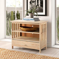 Mistana™ Lynn Solid Wood TV Stand for TVs up to 43"