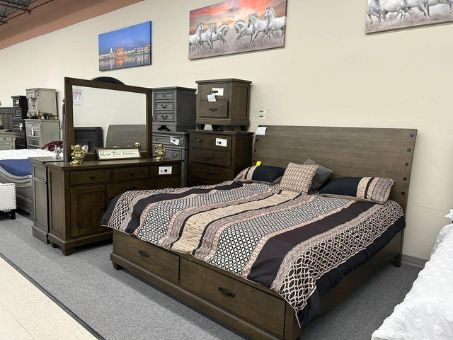 Solid Wood Bedroom Set !! UPTO 75% Off with MEGA CLearance !! FREE Delivery in Beds & Mattresses in Ontario