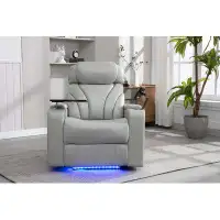 Latitude Run® Power Motion Recliner with USB Charging Port and Hidden Arm Storage
