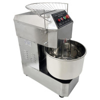 .Commercial Dough Mixer Stainless Steel Stand 20QT Flour Double Action Double Speed 170059