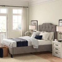 Three Posts Mckeel Queen Upholstered Standard Bed