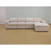 Star Home Living Corp Modular 4 Seater Modular Sectional Sofa
