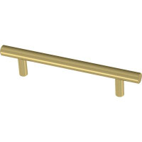 Franklin Brass Simple Round Bar 3-3/4 in. (96 mm) Cabinet Drawer Pull