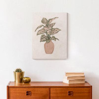 Bay Isle Home™ Boho Plant Print On Canvas
