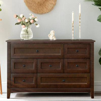 Wildon Home® 47''Solid Wood Seven Drawer Dresser