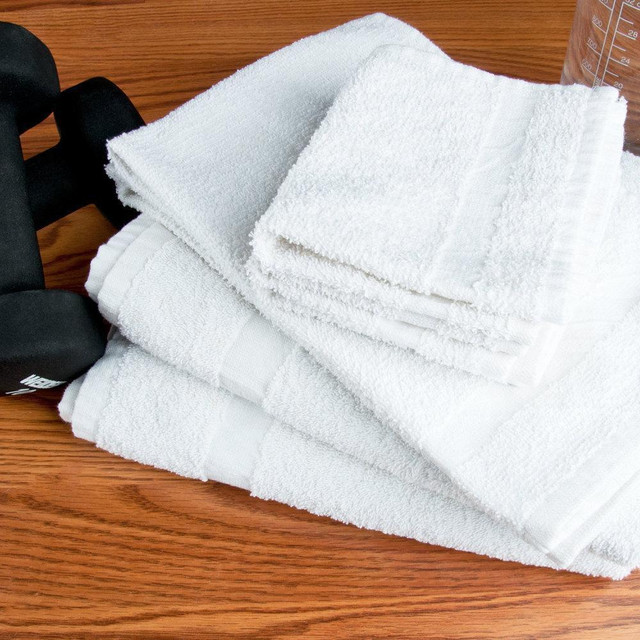 15 x 27 100% Open End Cotton Hotel Hand Towel 3.5 lb. - 12/Pack*RESTAURANT EQUIPMENT PARTS SMALLWARES HOODS AND MORE* in Other Business & Industrial in Kitchener / Waterloo - Image 2