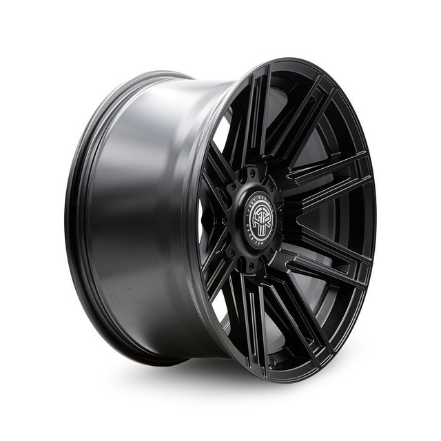 20x10 Thret Offroad Dropzone 805 satin black wheels for Ford, RAM, GMC, Chevy, Jeep in Tires & Rims in Alberta - Image 3