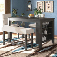 The Twillery Co. Waldo 4 - Person Counter Height Dining Set