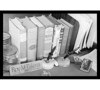 Buyenlarge Roy Takenos Desk by Ansel Adams - Unframed Photograph Print