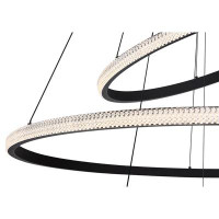 Orren Ellis Nottage 3 - Light Geometric Tiered LED Pendant