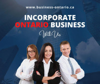 Ontario Business Registration: Service fee $49 only