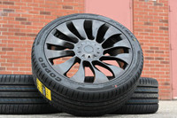 $1699 20 inch Rim Tire Tesla Model Y 255/40R20 Tire BLE Sensors Call/Text 289 654 7494 Model y Rims 7289 20 inch rim