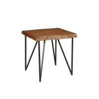 17 Stories Ikerne 24'' tall Solid Wood End Table