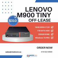 Lenovo M900 Tiny Budget-Friendly Off-Lease Desktop Computer for Sale - Limited Time Offer!