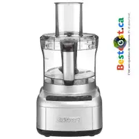 Cuisinart FP-8SVC Elemental 8-Cup Food Processor - Silver - WE SHIP EVERYWHERE IN CANADA ! - BESTCOST.CA